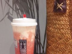 奶酪红草莓-LELECHA乐乐茶(上海五角场万达广场店)