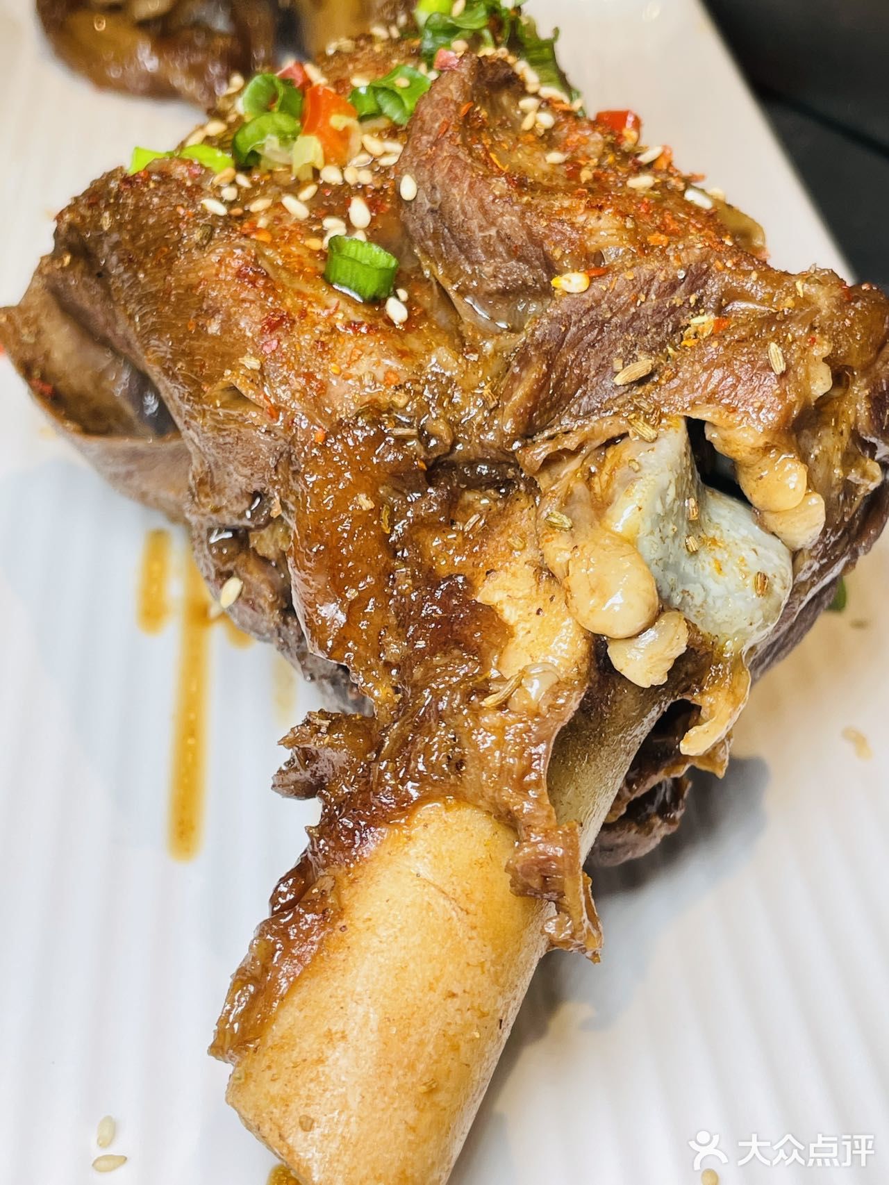 这家羊肉串真香呀∽