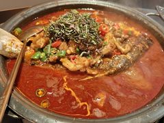 -探鱼·鲜青椒爽麻烤鱼(北京路天河城店)