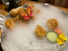 芥末虾球-食味酒味天津菜·古法鲜酿米酒(鼓楼店)