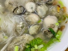 蚵仔线面-建国蚵煎蚵面
