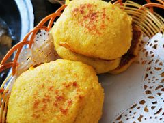 贴饼子-姥家大锅台水库渔家