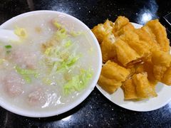 蚝仔肉丸粥-一哥美食(总店)