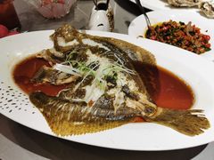 清蒸多宝鱼-神洲四海大酒楼(王府井澳门中心店)