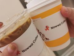 烤杏仁拿铁-NOWWA挪瓦咖啡(SOHO中山广场店)