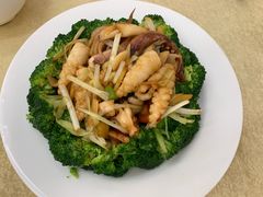 西蘭花炒鮮魷-云腾砂锅粥(龙津东路店)