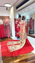 -懿沉香中式嫁衣礼服秀禾服龙凤褂马来褂旗袍总店