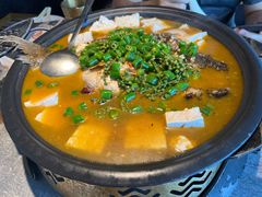 鲜青椒烤鱼-探鱼·鲜青椒爽麻烤鱼(天河优托邦店)