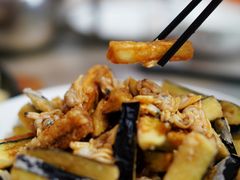 蛤蜊肉拌茄子-华春餐馆(鱼山路店)