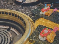 海胆生牛肉手卷-老乾杯和牛烧肉(王府中环店)