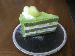 蜜瓜抹茶戚风-三花屋 Mihhanaya