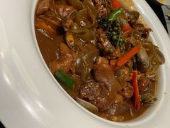 花蛤闷土鸡-悦海·家宴·冰花皮皮虾大锅贴(宝龙店)