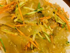 凉拌东北大拉皮-老猎户炭火锅羊汤(万达店)