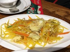 白胡萝卜炒蛋-阿罗新疆菜(人民广场店)