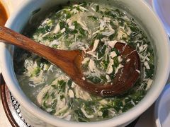 荠菜鸡丝豆腐羹-吴越荣记苏州菜·松鼠桂鱼(月光码头店)