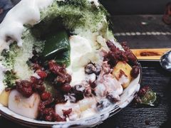 日式抹茶生乳かき氷-WONDER ICE 萬得冰田(建設路总店)