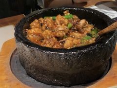 石锅杭椒牛蛙-桂满陇-西湖船宴(西单大悦城店)