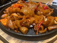 麻辣猪皮-冰川延边料理·炭烤串(原小木屋店)