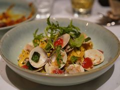蒜香蛤蜊奶油意面-夏朵餐厅(丁香店)