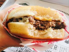 蘑菇牛肉汉堡-FATBURGER 特富客汉堡(外交公寓店)