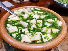 芥菜虾仁嫩豆腐-兰溪小馆(东直门簋街店)