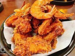 炸鸡配炸虾-HOTISLAND海鸡岛·韩国料理(江南西店)