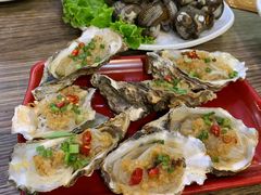 蒜泥烤牡蛎-大京园海鲜烧烤(东城路店)