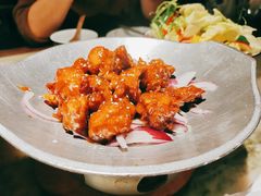 蒜香蜜汁排骨-绿茶餐厅(昌平悦荟店)