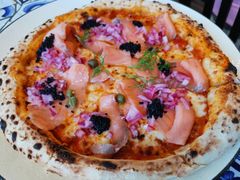烟熏三文鱼披萨-PIZZA BIANCA(万象城店)