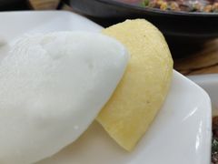 馍馍-洪平血旺椒麻鸡雅鱼饭店(熊猫大道店)