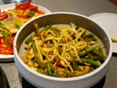 豆角丝炒肉拌转百刀-日上三甘(三里屯店)