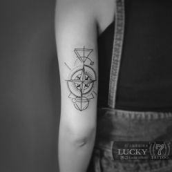 -幸运7纹身刺青Lucky7tattoo