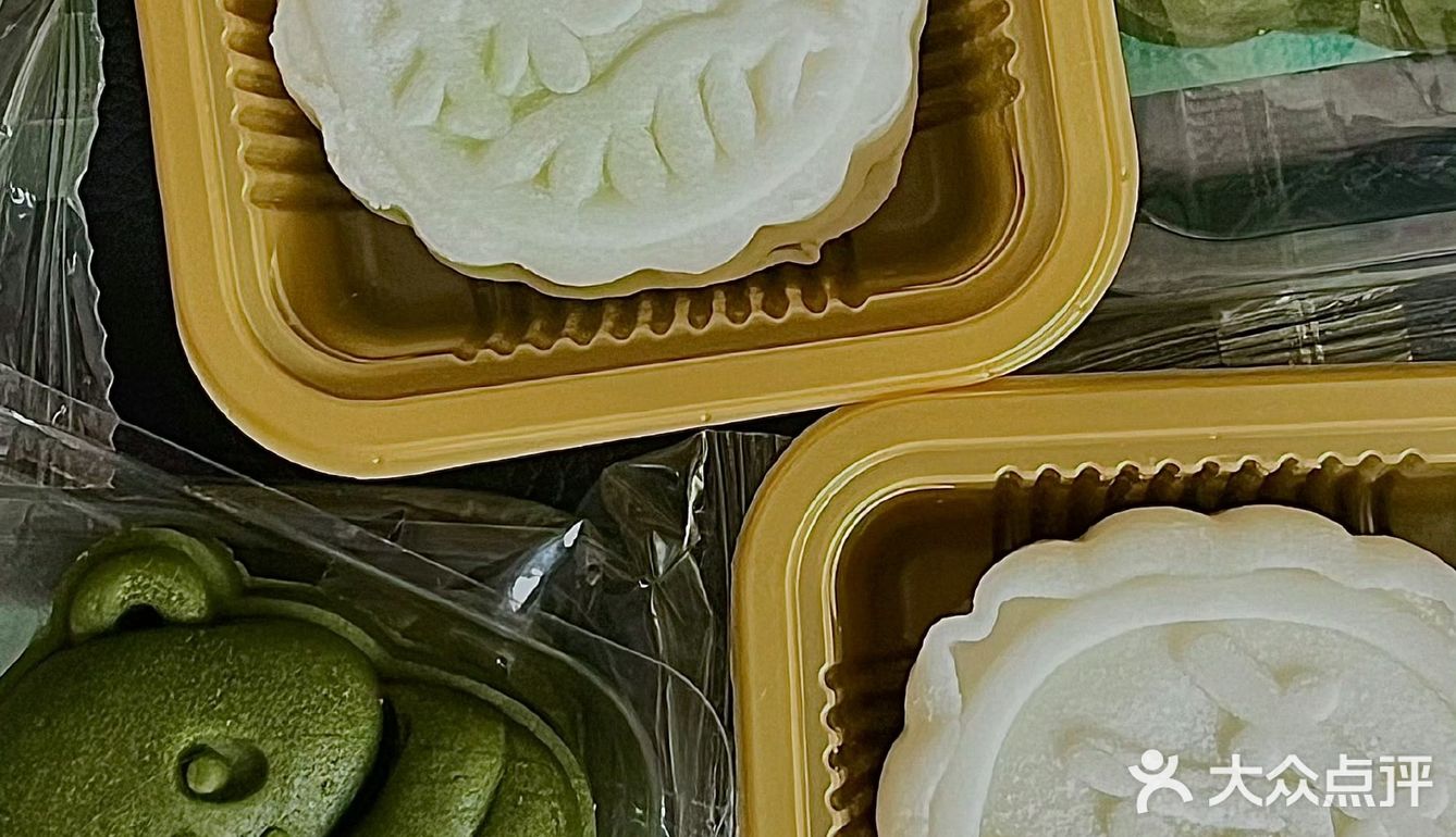 最不期待的反而是最好吃的 可爱的抹茶绿豆糕