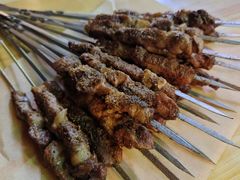 羊肉串-白老大羊杂碎稍麦