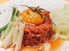 牛肉丝刺身-大岛日本料理铁板烧(南通大饭店)