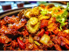 小院生炒鲍鱼鸡-顺承小院儿