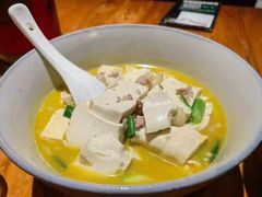鱼汤焖嘉禾豆腐-农耕记·湖南土菜(halo广场店)
