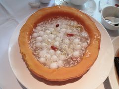 南瓜酒酿小圆子-玫瑰厅上海菜(兴国路店)