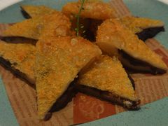 脆皮粒粒豆茸饼-景月阁空中食府(希尔顿酒店)
