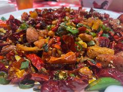 乾隆辣子鸡-荆九爷爆炒桥头三嫩(夫子庙店)