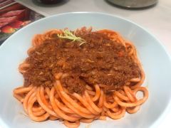 鲜番茄肉酱烩意粉-杯子红牛排(创意产业园店)