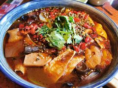 海鲜毛血旺-绿茶餐厅(蓝色港湾店)