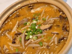 蘑菇汤莜面鱼鱼-真食净香居·内蒙烧麦(亚运村店)