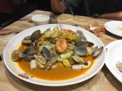 虾汁白菜-小船渔村•大连菜•大连焖鱼(明泽街店)