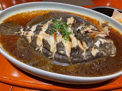 清蒸多宝鱼-秦三驴(云飞街店)