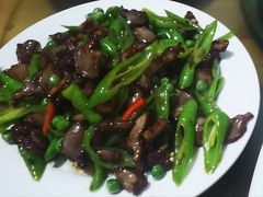 炒鸡胗-阿胜小吃