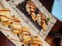 鲜切芒果芝士卷寿司（8枚）-小川洋风料理(江汉路店)
