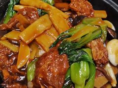 自制手工面筋煲-乾隆美食·本帮菜(黄河路店)