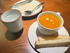 农场杏仁南瓜汤-本处·素食·融合料理(南油店)