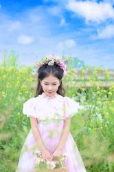 -后宫·古装汉服京剧儿童亲子全家福摄影